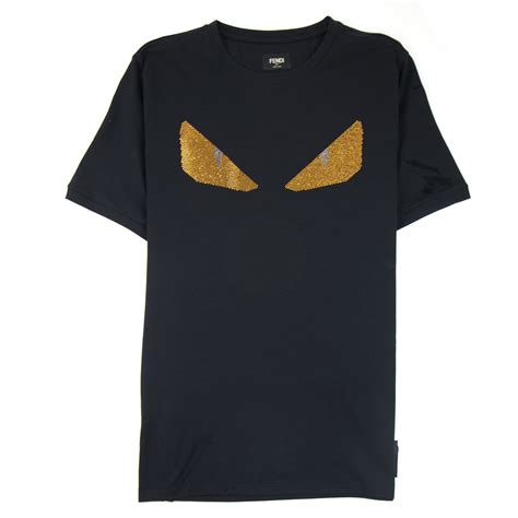 mens fendi bug eye t shirt|nero fendi diamante bug eyes.